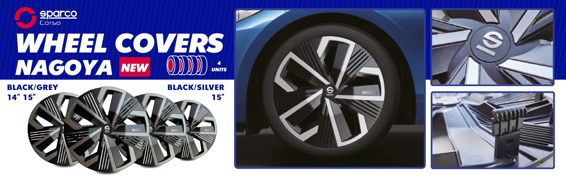 NAGOYA WHEEL COVERS SPARCO